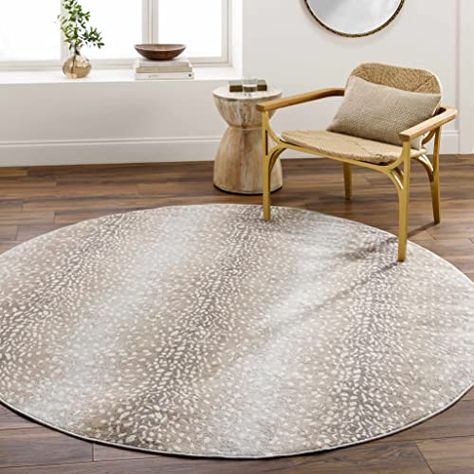 Antelope Print Rug, Leopard Print Carpet, Antelope Print, Leopard Print Rug, Home Improvement Outdoor, Rug Minimalist, Printed Carpet, Farmhouse Rugs, Round Area Rugs