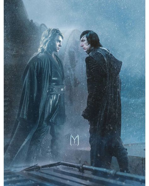 13.8k Likes, 182 Comments - Yadvender Singh Rana (@ultraraw26) on Instagram: “I so badly wanted to see Kylo meeting the spirit ghost of Anakin skywalker( Darth Vader) in Rise of…” Skywalker Family, Spirit Ghost, Anakin Vader, Star Wars Meme, Dark Vador, Star Wars Day, Ben Solo, Hayden Christensen, Stars Wars