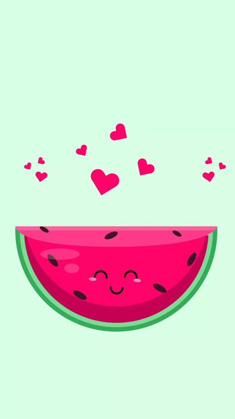 Watermelon Illustration, Watermelon Wallpaper, Blue Sky Wallpaper, Wallpaper Ceiling, Easy Love Drawings, Screen Savers Wallpapers, Fruit Wallpaper, Wallpaper For Sale, Mickey Mouse Wallpaper