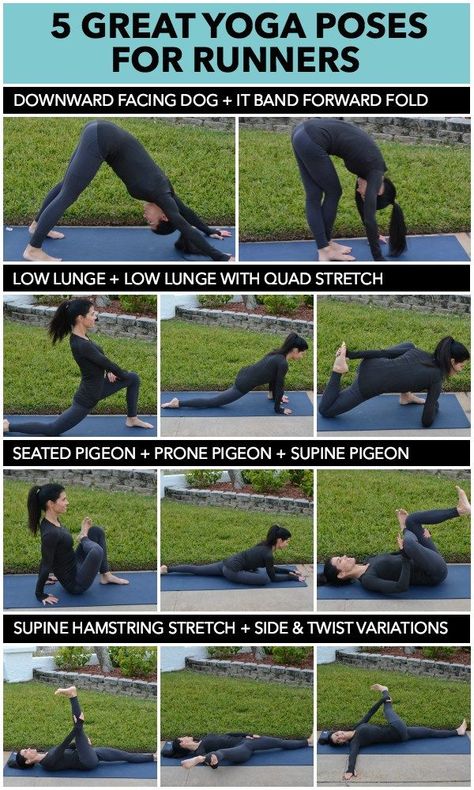 Yoga Mobility, Fitness Before After, Stretches For Runners, Running Goals, Yoga Ashtanga, Quad Stretch, Yoga For Runners, Running Injuries, Yoga Beginners