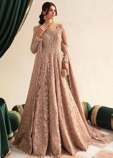 Afrozeh Chenille Azw 23 V1 10 - Laam Pink Pakistani Wedding Dress, Pakistani Designer Clothes, Frock Style, Pakistani Wedding Dress, Pakistani Wedding Dresses, Wedding Formal, Suit Fabric, Elegantes Outfit, Pakistani Bridal