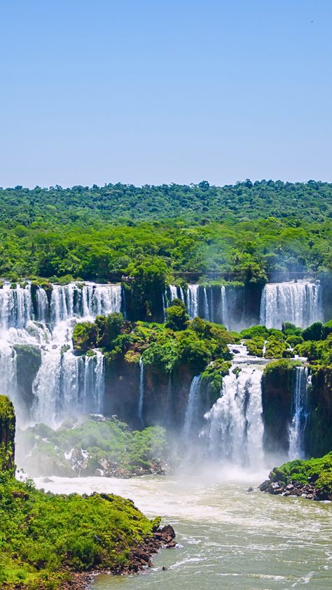 🌊 Iguazu Falls: a breathtaking network of over 275 waterfalls spanning the border of Argentina and Brazil. This stunning photography captures the immense power, misty rainbows, and lush rainforest surroundings of one of the world’s most spectacular natural wonders. 🌿

#IguazuFallsPhotography #WaterfallWonders #ArgentinaBrazilTravel #NaturalWorldHeritage #RainforestLandscapes Lush Rainforest, Iguazu Falls, Brazil Travel, Waterfall Photography, Stunning Photography, Natural Wonders, Lush, Brazil, Wonder