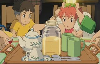 Ponyo's Hot Tea with Milk and Honey - Ghibli food Ponyo Milk Tea, Ponyo Milk Tea Recipe, Ghibli Recipes, Milk And Honey Drink, Anime Recipes, Nerdy Recipes, Honey Drink, Becoming Human, Hot Honey