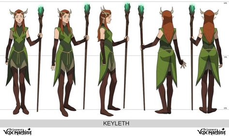 Phil Bourassa Character Design, Keyleth Vox Machina, Kiki Cosplay, Phil Bourassa, The Legend Of Vox Machina, Legend Of Vox Machina, Artist Reference, Critical Role Characters, Bg Design