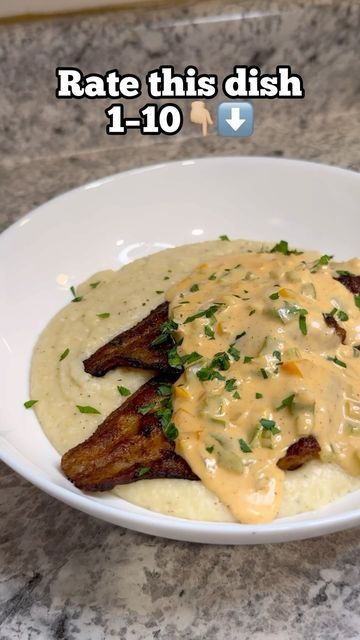 Cook Up Ki on Instagram: "Blackened Catfish w/ a cajun cream sauce over some thick creamy cheesy grits 🔥😋 Rate this dish 1-10 👇🏼⬇️ This recipe can be found in my ebook at www.UniqueEats.net 🫶🏼

#chicago #milwaukee #chicagochef #fishandgrits #foodie #catfish #recipe #privatechef #cooking #weeknightdinner" Creamy Cheesy Grits, Cajun Cream Sauce, Catfish Recipe, Blackened Catfish, Cheesy Grits, Private Chef, Grits, Cream Sauce, Catfish