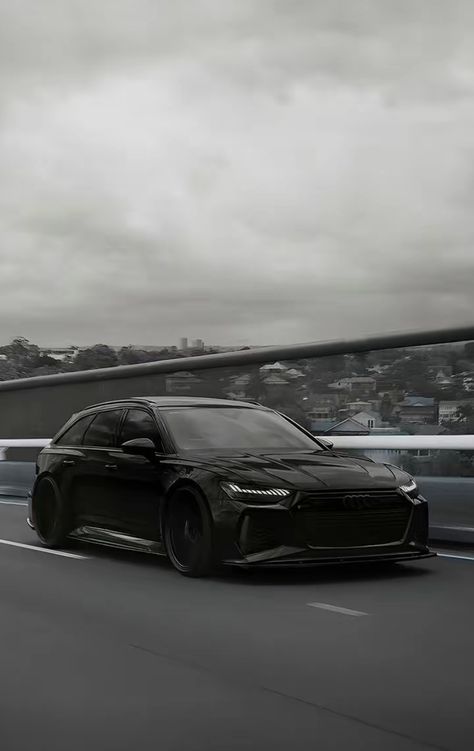 Audi Rs6 Black, Black Car Wallpaper, R6 Wallpaper, Luxe Auto's, Luxury Cars Audi, Black Audi, Indycar Series, Car Backgrounds, Car Organization