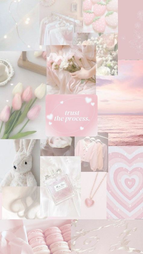 Asthetic Picture Wallpaper Vintage Pink, Christmas Wallpaper Iphone Cute, Fesyen Islam, Iphone Wallpaper Preppy, Printable Wall Collage, Pink Wallpaper Girly, Soft Pink Theme, Images Kawaii, Color Collage