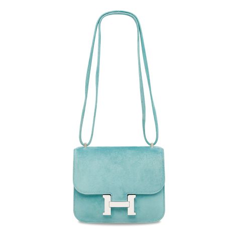 Ma Hermes Constance Green, Hermes Bags Constance, Hermes Constance Bag Blue, Hermes Purple Bag, Hermes Blue, Hermes Constance Bag, Givenchy Bag, Fall Handbags, Hot Bags