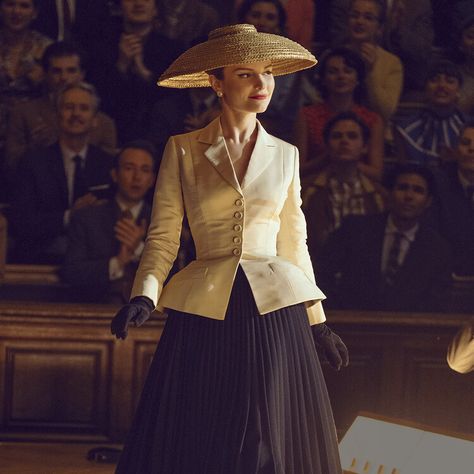 The New Look's costume designer on re-creating Dior's finest looks from the 1940s — Radio Times Jeanne Paquin, Emily Mortimer, Dior New Look, Cristobal Balenciaga, Daniel Brühl, Boyfriend Outfit, French Fashion Designers, Couture Designers, Pierre Balmain