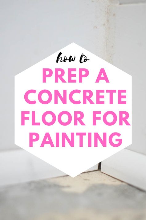 Would you love to have a beautifully painted concrete for? Be sure you prep your floor before you painted using these tips!     #PaintingTips #PaintingTricks #PaintingDIY #HowtoPaint #PaintingSupplies #PaintingIdeasDIY #DIYIdeas #DIYProjects #DIYMakeover #DIYIdeasfortheHome #concrete #concretefloor #paintedfloor Concrete Floor Paint Colors, Home Flooring Ideas, Cleaning Concrete Floors, Painted Cement Floors, Concrete Floors Diy, Painted Porch Floors, Paint Concrete Patio, Flooring Diy, Floor Paint Colors