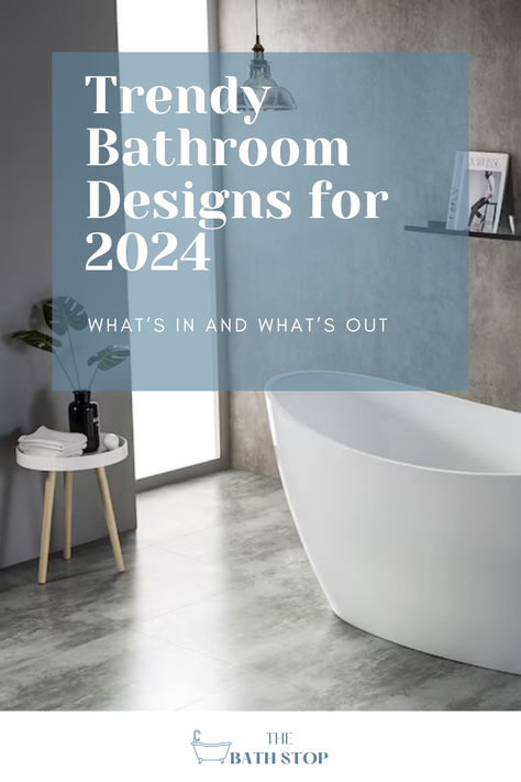 Explore the latest bathroom trends for 2024 with our guide on stylish and functional updates. Discover bathroom reno ideas featuring vibrant colors, unique tile designs, smart technology, and warm, personalized touches. Stay ahead with what's in and out for a stunning transformation! Latest Bathroom Trends, Bathroom 2024, Modern Bathroom Vanities, Trendy Bathroom Tiles, Luxury Master Bathrooms, Latest Bathroom, Unique Tile, Diy Bathroom Remodel, Trends For 2024