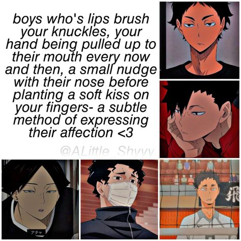 Suna Headcanons, Haikyuu Spicy Headcanons, Kuroo As Your Boyfriend, Hot Haikyuu Fanart, Kuroo X Yn Spicy, Kuroo Headcanons, Haikyuu Headcanons, Haikyuu Boys, Haikyuu Memes