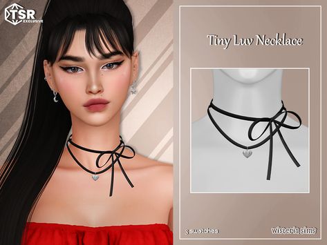 Luv Necklace, Cc Top, Sims 4 Piercings, Sims 4 Cas Mods, Mod Jewelry, Sims 4 Download, Sims 4 Game Mods, Sims 4 Expansions, Goth Necklace