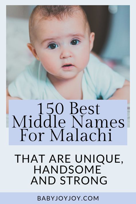 Dive into the strength of Malachi with the perfect middle name! 📖⚔️ If you're on the search for the best middle name to match this strong Biblical name, look no further. Explore our curated list of 150 middle names for Malachi, each carefully chosen to resonate with the power and significance of this timeless moniker. Whether you're drawn to names with a classic resonance or a more contemporary edge, we have options that will elevate Malachi to new heights! 💪✨ #BabyMiddleNames #BabyNames German Names Girl, German Boy Names, German Girl Names, German Baby Girl Names, German Last Names, German Baby Names, Unique Last Names, Cool Middle Names, Welsh Baby Names