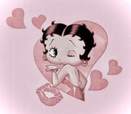 Betty Boop, Lips, Pink