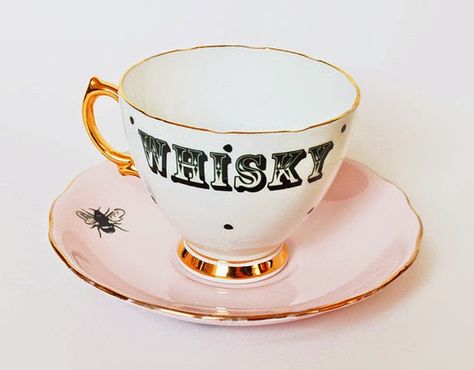 She's Whiskey In A Teacup Teacup Party, Whiskey In A Teacup, Teacup Tattoo, Whiskey Room, Pretty Tea Cups, Upcycled Vintage, Bits And Bobs, Tea Cup, Tea Set