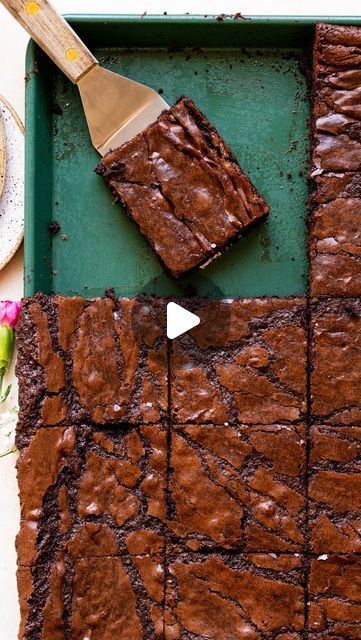 Tawnie Graham on Instagram: "@krolls_korner SHEET PAN BROWNIES 🍫🍫
.
Tested and perfected…my recipe is now live! 🥳🤩 I mess up recipes in my kitchen so you don’t have to in yours 😅😅😘😘 these brownies have shiny, crackly tops and fudgy rich centers. They’re easy to make and I love that they can serve a crowd! Comment below “recipe please” and I’ll dm you the recipe 🍫☺️ enjoy!
.
https://krollskorner.com/recipes/desserts/bars-brownies/sheet-pan-brownies/
.
#sheetpanbrownies #brownies #brownielovers #brownie #sheetpanrecipes #sheetpandessert #krollskorner #chocoltelovers #perfectbrownies #thebestbrownies" Sheet Pan Brownies, Tawnie Graham, Pan Brownies, Krolls Korner, Desserts Bars, Perfect Brownies, I Messed Up, Sweets Cake, Chocolate Craving