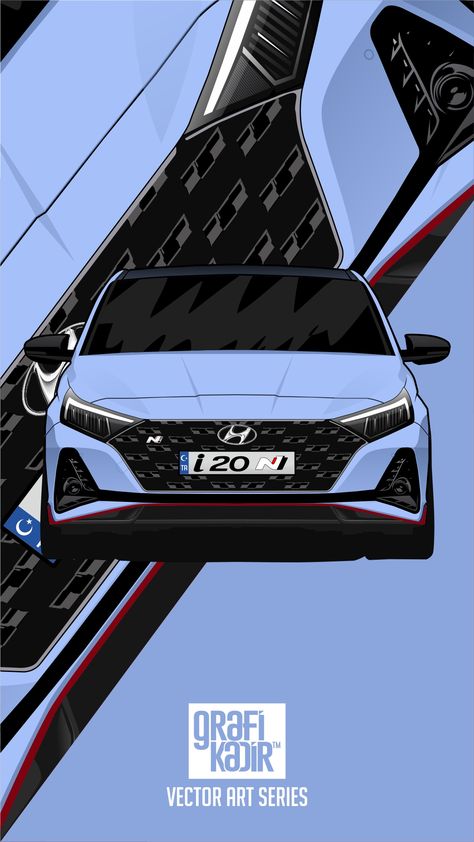 HYUNDAİ İ20N Vectorart I20 Hyundai Modified, Hyundai Wallpaper, Auto Hyundai, Bmw Isetta 300, Bmw Isetta, Silvia S15, Hyundai I20, Hyundai I30, Car Artwork