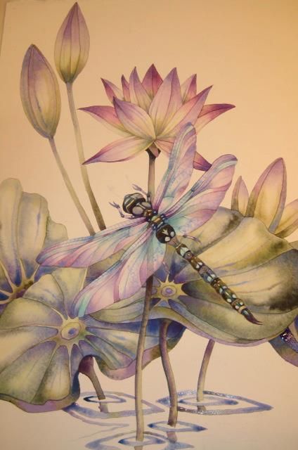 Jody Bergsma, Dragonfly Artwork, Dragonfly Drawing, Dragonfly Painting, Dragonfly Art, Dragonfly Tattoo, 수채화 그림, China Painting, Art Et Illustration