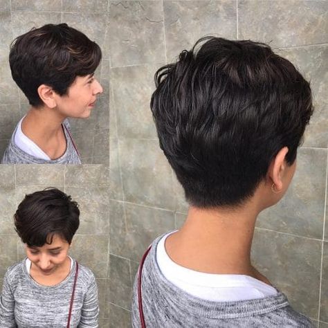 Undercut Hairstyles Women, Pixie Haircut For Thick Hair, Pixie Hair, Hair Haircuts, Pixie Haircuts, Short Pixie Haircuts, Cute Hairstyles For Short Hair, Haircut For Thick Hair, Sleek Hairstyles