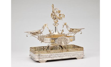 The Cincinnati Art Museum Puts The Polish On A New Exhibit Of Gorham Silver | WVXU Penthouse In New York, Sterling Silverware, African American History Month, Romare Bearden, Gorham Silver, Cincinnati Art, Silver Centerpiece, Metal Products, Most Expensive