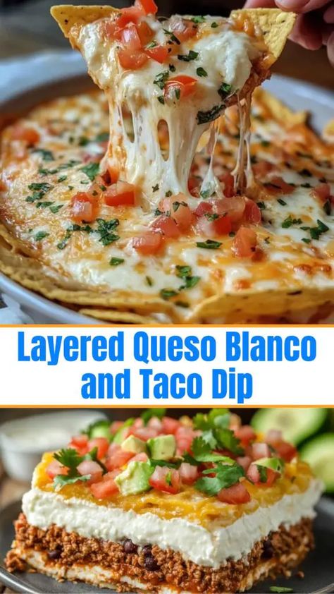 Taco Salad Dip Layered, Layered Taco Dip With Beef, 7layer Taco Dip, Mexican Dips And Appetizers, Taco Layer Dip, Easy Mexican Appetizers, Taco Salad Dip, Hot Taco Dip, Mexican Appetizers Easy