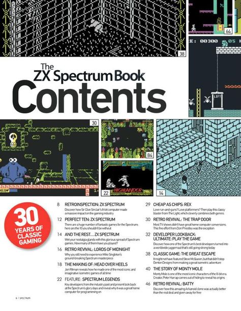 Zx Spectrum Games, Computer Reference, Zx Spectrum, Perfect Ten, Commodore 64, Computer Gaming, Home Computer, Reference Books, 30th Anniversary