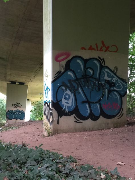 Graffiti under the bridge in a small city somewhere in England Graffiti Under Bridge, Graffiti Bridge, Under Bridge, Small Bridge, Graffiti Piece, Under The Bridge, Small City, Graffiti Lettering, Art Styles