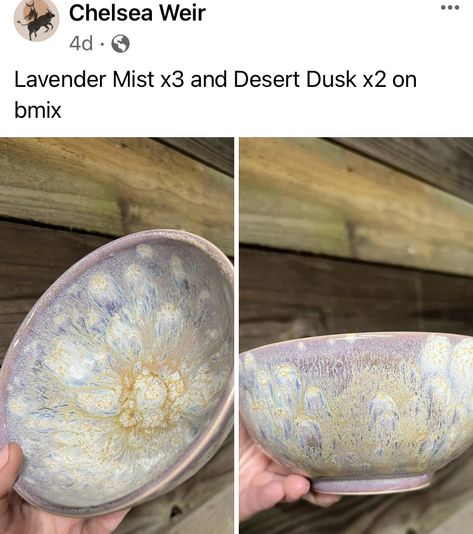 Oatmeal Glaze Combinations, Desert Dusk Glaze Combinations, Sandstone Glaze Mayco, Amaco Cosmic Tea Dust Glaze Combinations, Mayco Muddy Waters Glaze, Mayco Glaze Pink Opal, Mayco Glaze, Pottery Idea, Ceramic Creations