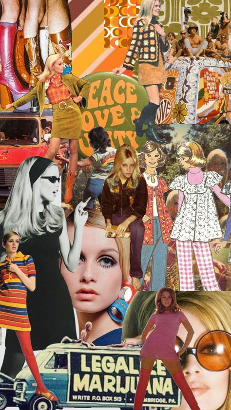 1960’s 1960s Party Theme, Alex + Core + Aesthetic, 1960 Aesthetic, 60s Collage, 1960s Wallpaper, Dazed And Confused Movie, 60s Love, 1960s Aesthetic, 60 Aesthetic