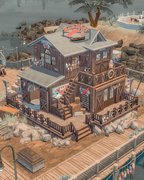 Sims Brindleton Bay, Brindelton Bay Sims 4, Sims 4 Boat House, Brindelton Bay House Sims, Outer Banks Sims 4 Cc, Sims 4 Brindleton Bay Builds, Brindleton Bay House Sims 4, Brindleton Bay Sims 4, Sims 4 Brindleton Bay House