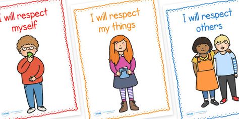 Respect in the Classroom Display Posters Colourful Posters, Posters Classroom, Display Posters, Class Displays, Table Manners, Classroom Display, Respect Others, Behaviour Chart, Classroom Displays