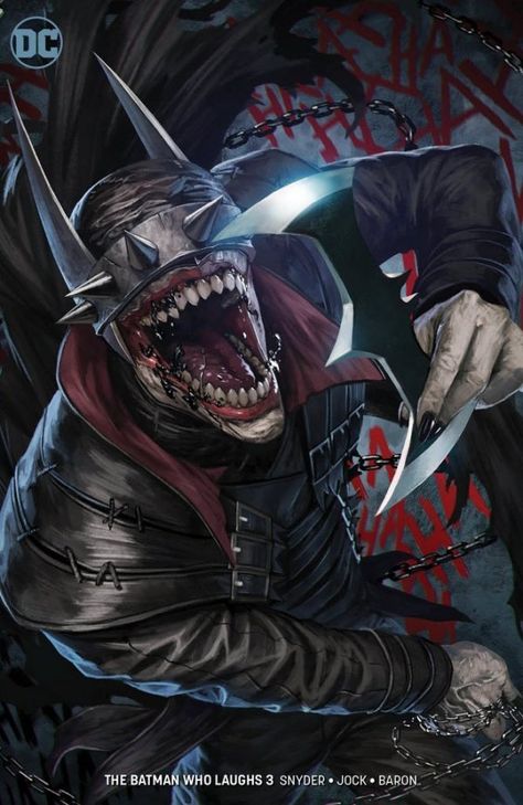 The Batman Who Laughs, Batman Who Laughs, Batman Metal, Best Comic Books, Batman Poster, Batman Dark, Univers Dc, Batman Artwork, Batman Wallpaper