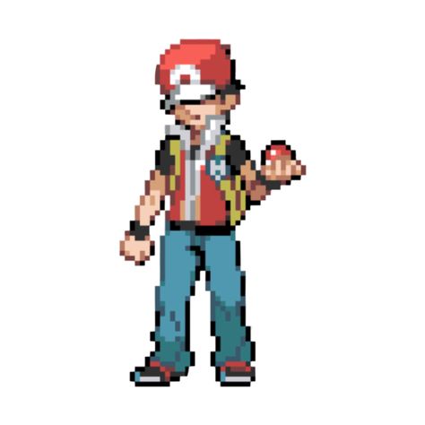 Pokemon Video, Pokemon Trainer Red, Pokemon Decor, Best Pokemon, Pokemon Video Games, Pokemon Sprites, Pixel Art Pokemon, Gold Pokemon, Pokemon Gif