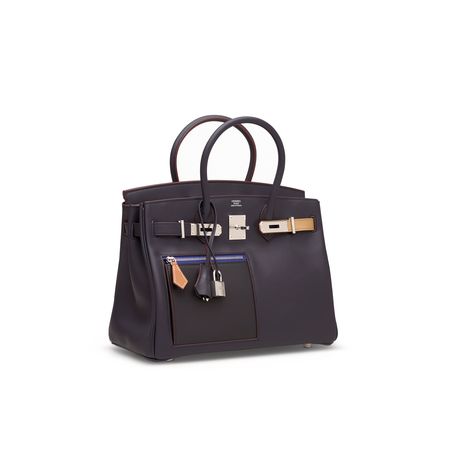 A LIMITED EDITION BLEU, NOIR, CHAI, ETOUPE & GOLD SWIFT LEATHER COLORMATIC BIRKIN 30 WITH PALLADIUM HARDWARE Bag Wishlist, Bag Closet, Dream Bag, Birkin 30, Hermes Handbags, Hermes Bags, Bag Style, Hermes Bag, High Jewelry