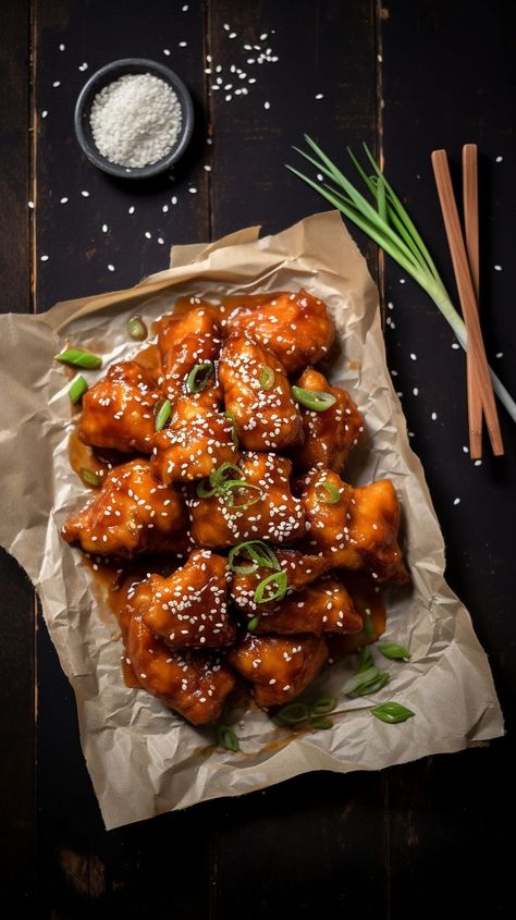 Wings Boneless, Easy Sesame Chicken, Comfort Pasta, Asian Dish, Sesame Chicken Recipe, Recipes Easy Quick, Sesame Chicken, Dinner Recipes Easy Quick, Dinner Recipes Easy