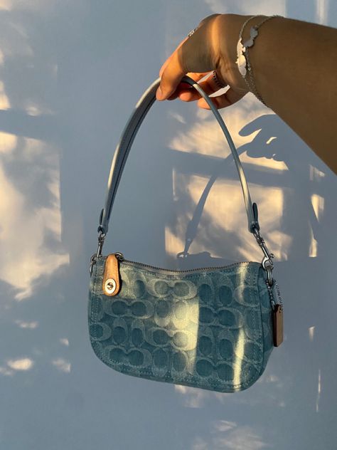 #coach #jeans #bagsandpurses #aesthetic #silverjewellery Coach Jeans Bag, Jean Bag, Streetwear Fits, Bags Aesthetic, Jeans Bag, Coach Bag, Designer Bag, Designer Bags, I Love It