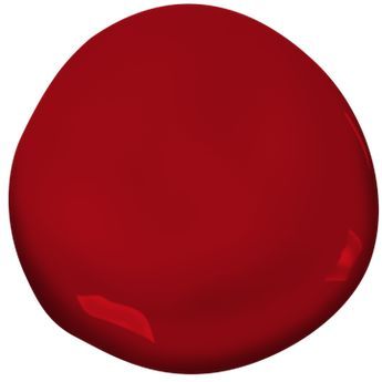 One of over 3,500 exclusive Benjamin Moore colors. Benjamin Moore Colors, Shade Of Red, Benjamin Moore, Shades Of Red, Paint Colors, Doors, Energy, Paint, Birthday