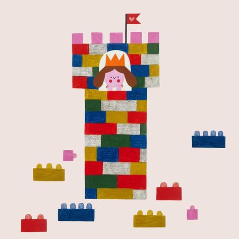 ✏️✏️✏️ on Instagram: “Just a princess in her lego tower 👑#illustration #drawing #princess #lego #art #childrensbookillustration” Legos Illustration, Lego Drawing Illustration, Lego Illustrations Drawing, Lego Illustrations, Princess Lego, Lego Tower, Drawing Princess, Tower Illustration, Lego Wallpaper