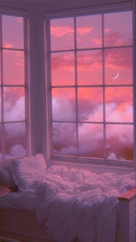 Magic Places Fantasy Dreams, Dunia Disney, Dreamscape Architecture, Magic Places, Pink Tumblr Aesthetic, Aesthetic Space, Cloud Wallpaper, Tumblr Aesthetic, Pastel Pink Aesthetic