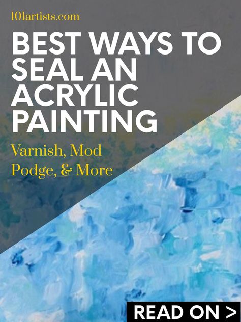 Framing Acrylic Paintings, Sealing Acrylic Paintings, Resin On Acrylic Painting, How To Seal Acrylic Paint On Wood, How To Seal Acrylic Painting On Canvas, Resin Over Acrylic Painting, Varnishing Acrylic Paintings, Frames Diy, Geometric Stencil