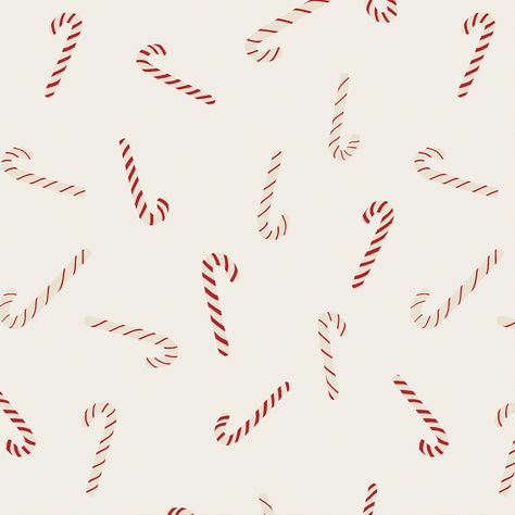 Candy Cane Pattern, Puffy Quilt, Iphone Design, Indie Sewing Patterns, Beauty Standards, Authentic Self, Christmas Candy Cane, Christmas Red, Kawaii Wallpaper