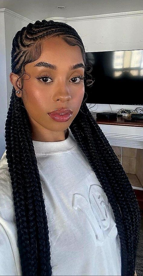 Row Braids Black Women, Corn Rows Braids Black Women, Corn Row Braids Black Women, Corn Row Braids, Braids Black Women, Corn Row, Corn Rows, Cornrows Braids For Black Women, Braiding Styles