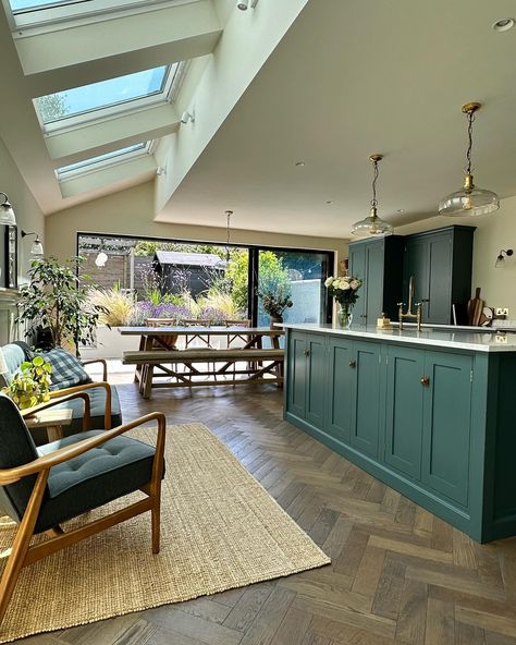 Sophia Nikolaides | Before and Now Never a before & after as we all know a house is never done and so there is never an after . Some of these spaces have had… | Instagram St David, House Extension Plans, Open Plan Kitchen Living Room, Edwardian House, House Extension Design, Kitchen Renovations, Kitchen Extension, Garden Painting, Kitchen Inspiration Design