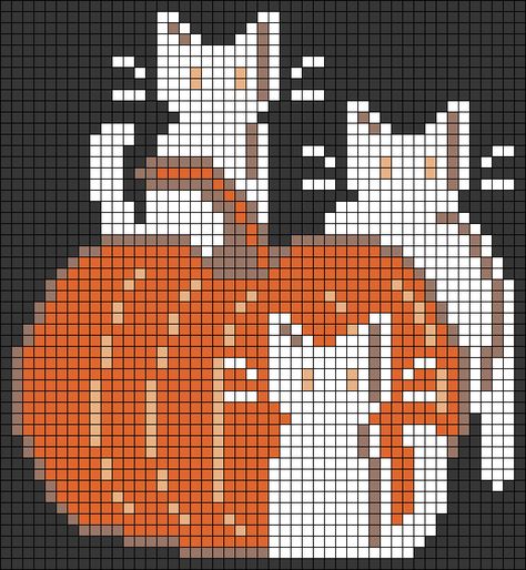 Disney Knitting Chart, Halloween Quilt Projects, Fall Alpha Bracelet, Fall Crochet Grid, Pumpkin Alpha Pattern, Crochet Halloween Tapestry, Halloween Alpha Pattern, Fall Pixel Art, Alpha Crochet