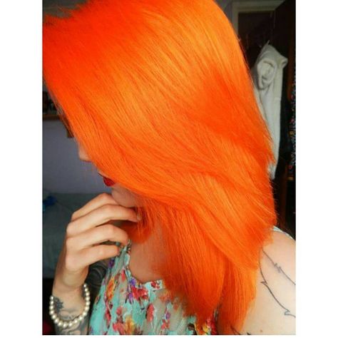 Light Green Hair, Orange Hair Dye, Extreme Hair Colors, Hair Color Swatches, Unnatural Hair Color, Hair Color Brands, Dark Red Hair, Hair Color Shades, Bright Hair