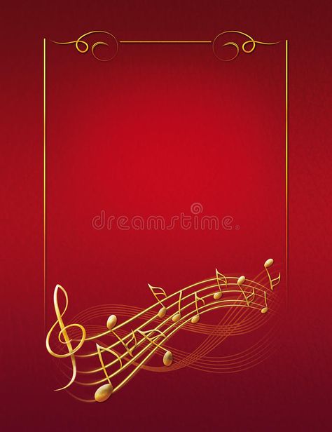 Musical Background, Carnival Posters, Music Backgrounds, Page Borders, Aesthetic Background, Create Invitations, Treble Clef, Red Background, Aesthetic Backgrounds