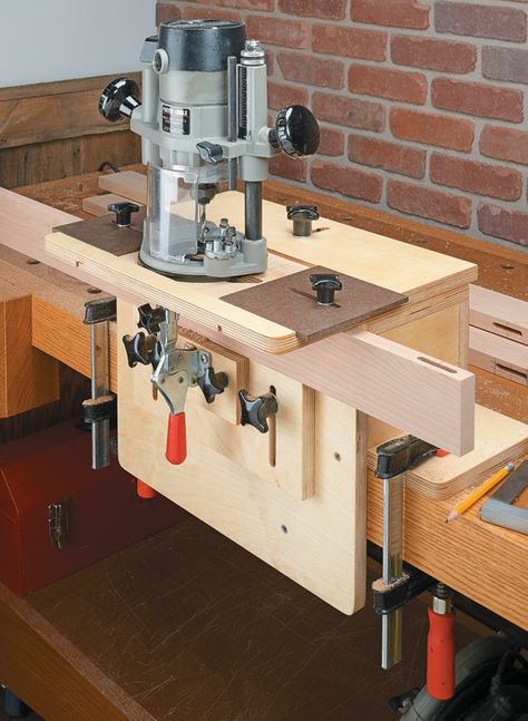 Mortise Jig, Tenon Jig, Woodsmith Plans, Diy Router, Plunge Router, Router Jig, Router Woodworking, Router Table, Woodworking Jigs