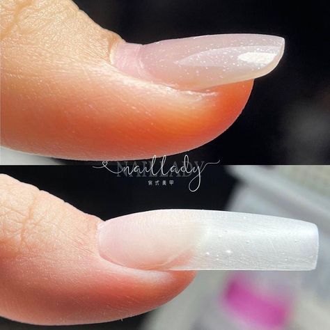 Nail Apex Side View, Nails Tips, Lines On Nails, Nail Extensions, Side View, Nail Tips, Nail Inspo, Nail Art Designs, Manicure