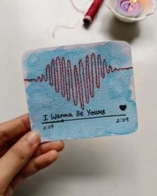 I wanna be yours Drawing Ideas For Loved Ones, Hand Made Gifts For Him, Cute Greeting Cards For Best Friend, Ideas For Handmade Gifts, Handmade Love Gifts, For Best Friend, Craft For Best Friend, Drawing For Best Friend, Birthday Diy Gifts For Him